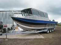 Koffler's Triple Axle Galvanized Beach Loader Trailer