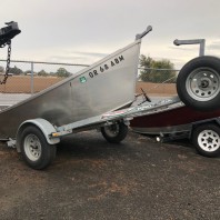 Used King Drift Boat Trailer