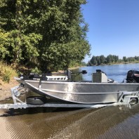 17′ x 60″ Sled Boat Center Console Model – Allen from Redding, CA