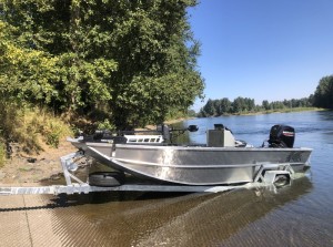 17′ x 60″ Sled Boat Center Console Model – Allen from Redding, CA