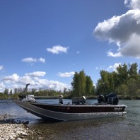 18′ x 72″ Koffler Special with Tiller Steer – Joe and Tracy’s boat