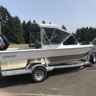 20′ x 72″ Bay Bee Windshield Model – Aaron’s Boat