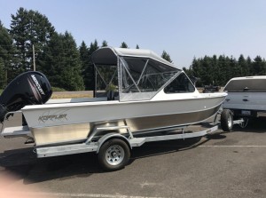 20′ x 72″ Bay Bee Windshield Model – Aaron’s Boat