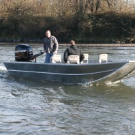 20′ x 72″ Sled Boat Tiller Model