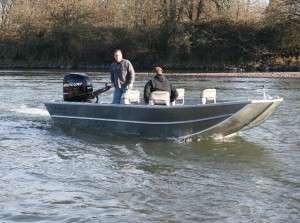 20′ x 72″ Sled Boat Tiller Model