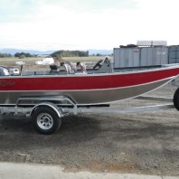 16′ x 66″ Sled Boat Center Console Model