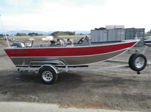 16′ x 66″ Sled Boat Center Console Model